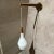 1970s 1970s Scandinavian Wall Sconce Teakwood & Frosted Glass Holmegaard Atttributed For Sale - Image 5 of 11