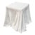 Draped Plaster Tromp L’oeil Side Table For Sale