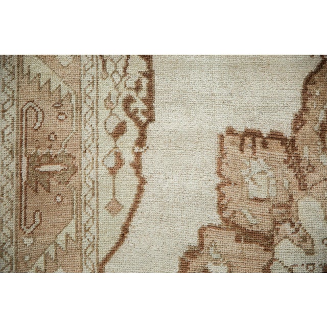 1970s Vintage Distressed Oushak Rug Runner - 4'3" x 9' For Sale - Image 5 of 12