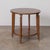 Incredible Art Deco wood gueridon table from France, 1930s. Large circular top with lower shelf and four angular feet....