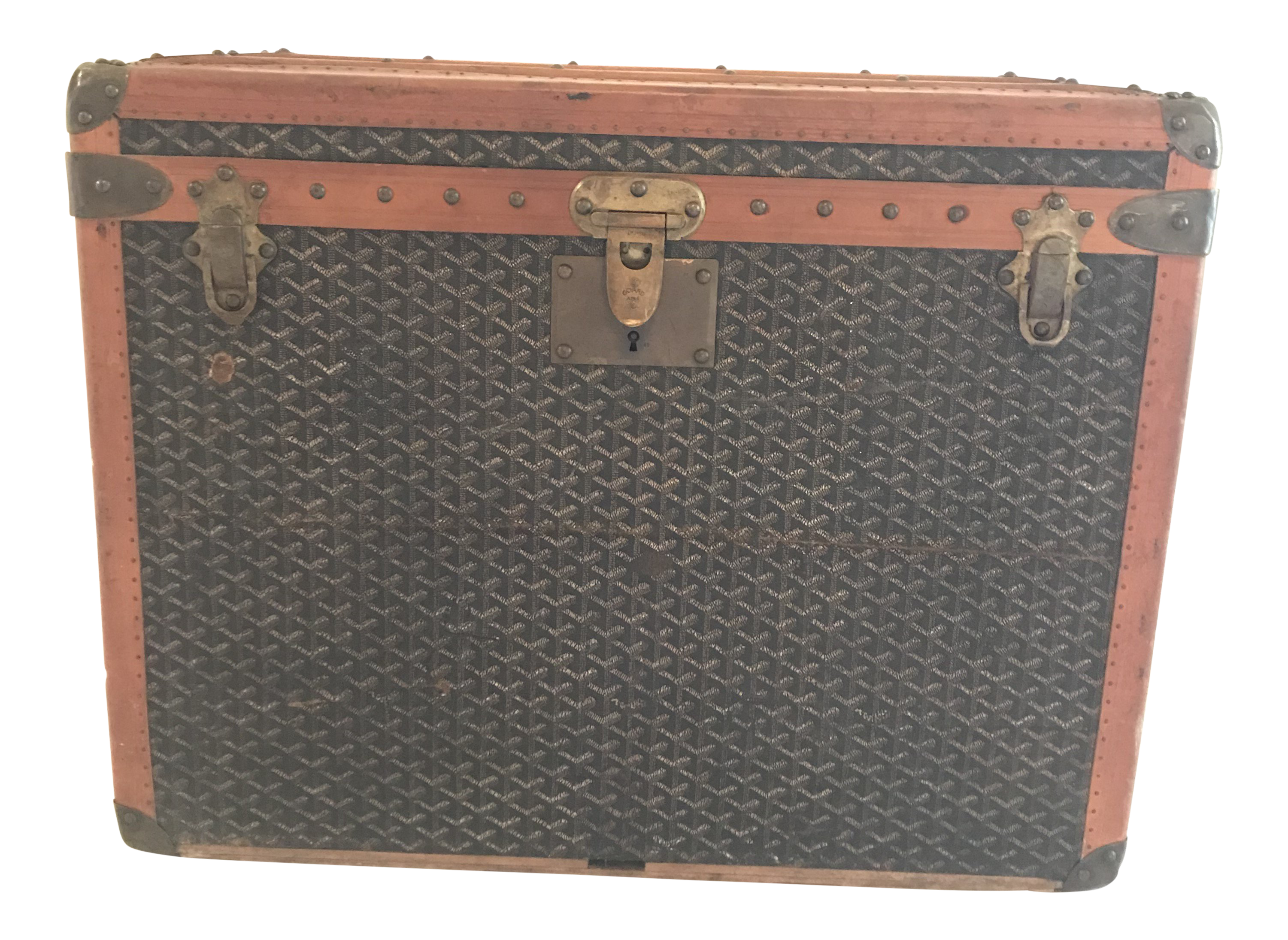 goyard trunk for sale