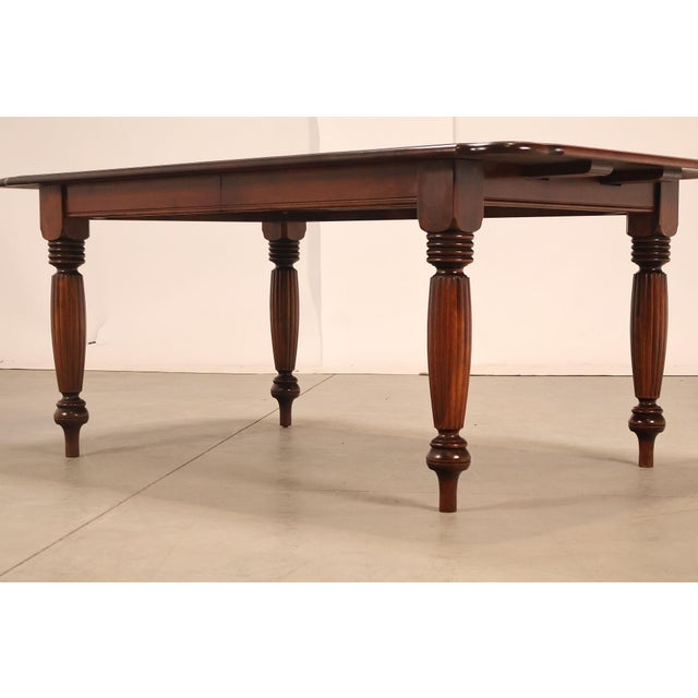 Nichols & Stone Expandable Farmhouse Dining Table For Sale - Image 9 of 18