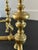 Antique Whimsical English Brass Andirons For Sale In Chicago - Image 6 of 7