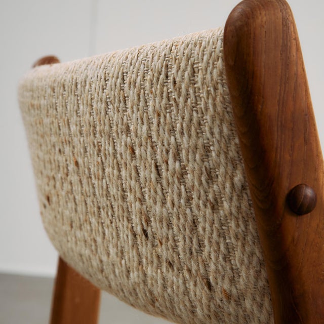 Wood Teak Uldum Chair attributed to Johannes Andersen for Møbelfabrik, 1960s For Sale - Image 7 of 16
