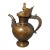 Vintage Chinese Brass Dragon-Handled Ewer / Teapot, 10" Tall For Sale