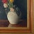 Antique Danish Victorian Floral Still Life With Tulips and Blackbirds, Signed For Sale - Image 4 of 8