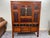 Asian Antique Vintage Asian Brown Storage Cabinet For Sale - Image 3 of 16