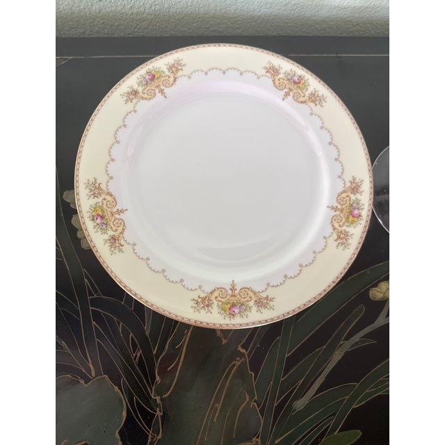 Mid 20th Century Meito Japanese Vintage Hand-Painted China - 33pcs For Sale - Image 9 of 18