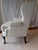 Wing Back Chair and Ottoman For Sale - Image 13 of 18