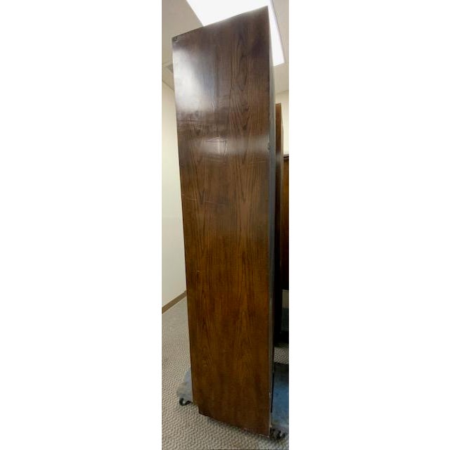 A Pair of Vintage Henredon Cabinets in Campaign Style For Sale - Image 11 of 17