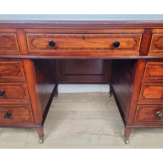 Antique Victorian Writing Desk from Maple & Co, 1890 For Sale - Image 14 of 18