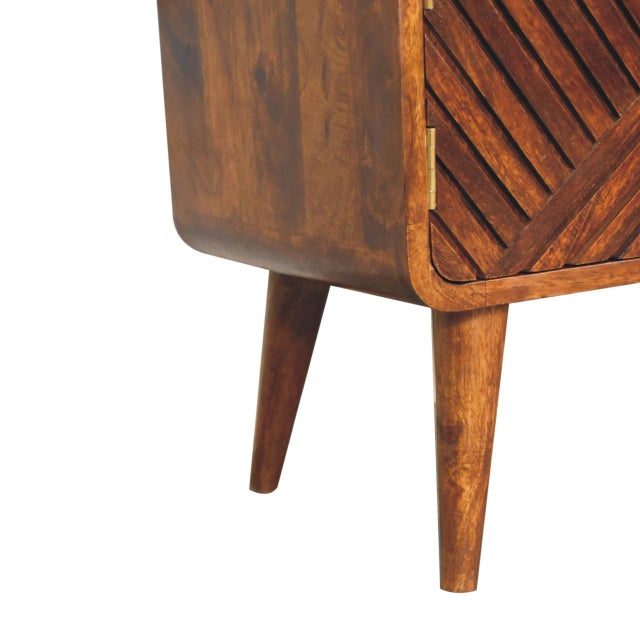 Wood Carved Solid Wood Hallway Bench For Sale - Image 7 of 7