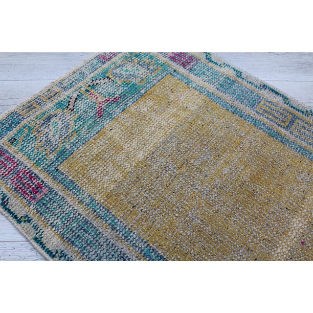 Vintage Turkish Rug - 23.5"x48.5" For Sale In Raleigh - Image 6 of 10