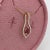 Ruby Pendant with Natural Diamonds in Solid 14K Yellow Gold Pear Shape 6x5mm For Sale - Image 9 of 9
