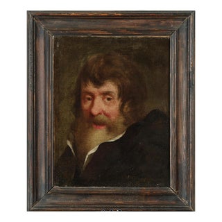 Flemish School Artist, Portrait of a Man, 1600s, Oil on Canvas, Framed For Sale