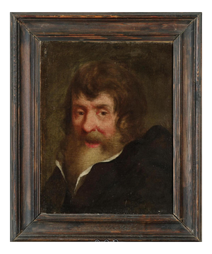 Flemish School Artist, Portrait of a Man, 1600s, Oil on Canvas, Framed