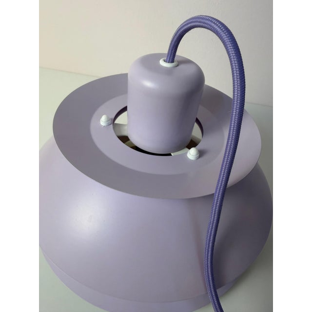 Type 776 Lilac Louvered Lamp from Horn For Sale - Image 10 of 11