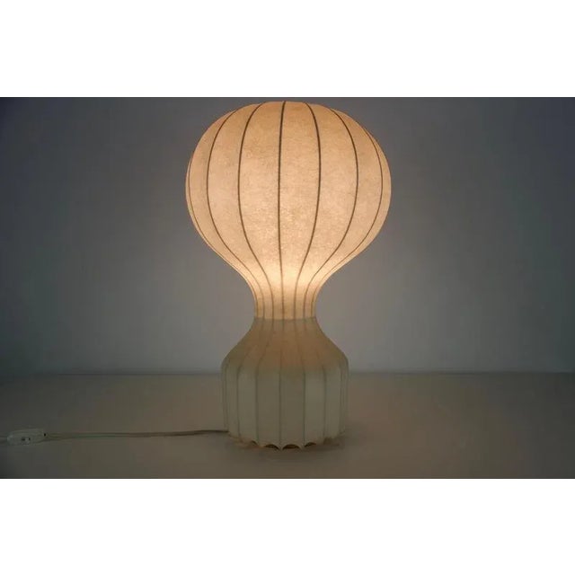 Large Gatto Cocoon Table Lamp by Achille & Pier Giacomo Castiglioni for Flos, 1960s For Sale - Image 13 of 14