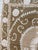 1960s Suzani Wall Hanging Decor — Neutral Tan Uzbek Tablecloth For Sale - Image 5 of 10