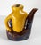 20th Century Chinese Yellow and Brown Monkey Teapot For Sale - Image 4 of 9