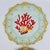 Vintage Zrike Baroque Coastal Shell and Coral Plates by Lisa Levy – Set of 2 For Sale - Image 4 of 13