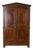 18th Century Classic Walnut Wood Wardrobe For Sale