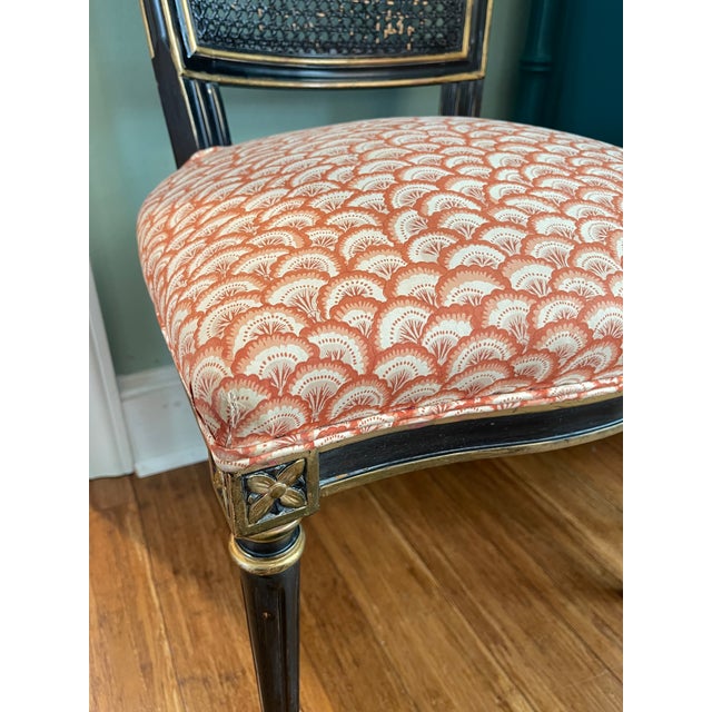 Early 20th Century Vintage French Style Cane Back Side Chair | Chairish
