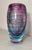 High Quality Vintage Hand Blown Italian Murano Signed Art Studio Glass Vase For Sale - Image 9 of 14