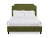 Casa Cosima Reagan King Bedframe, Olive Velvet For Sale - Image 4 of 4