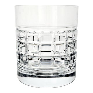 Waterford London Irish Crystal Double Old Fashioned Glass 4" For Sale
