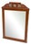 Wood Floor Mirror, Early 20th Century For Sale