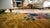 Brilliant Yellow Goldenrod Color With Lovely Flower Design Antique Chinese Art Deco Rug For Sale - Image 10 of 11