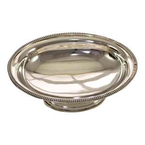 1970s Vintage/ New Oval Sweet Dish Gadroon