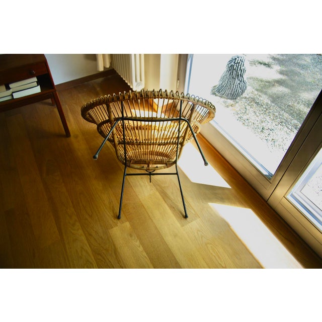 Sun Lounger in Rattan from Abraham and Dirk Jan Roi, France, 1950s For Sale - Image 10 of 13