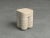Not Yet Made - Made To Order Chunky Classic Travertine Side Table & Stool by Etamorph For Sale - Image 5 of 8