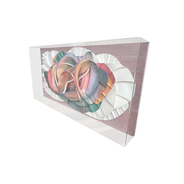 We have for your consideration a very gorgeous wall sculpture art designed by don bowman. Art is signed and in fantastic...