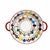 Vintage Richard Ginori for Gio Ponti Equestrian Jockey Silks Bowl W/Handles For Sale - Image 9 of 9