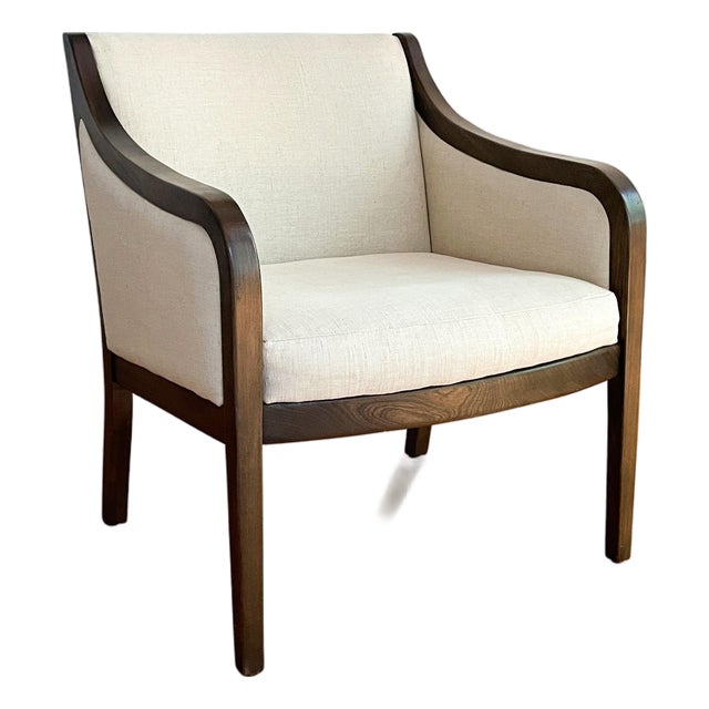 Restored Gunlocke Lounge Chair For Sale