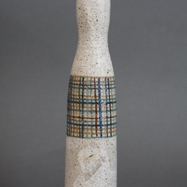 Ceramic Vintage Italian Bottle from Bruno Gambone, 1970s For Sale - Image 7 of 16