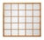 Rectangular Grid Mirror For Sale In Los Angeles - Image 6 of 6