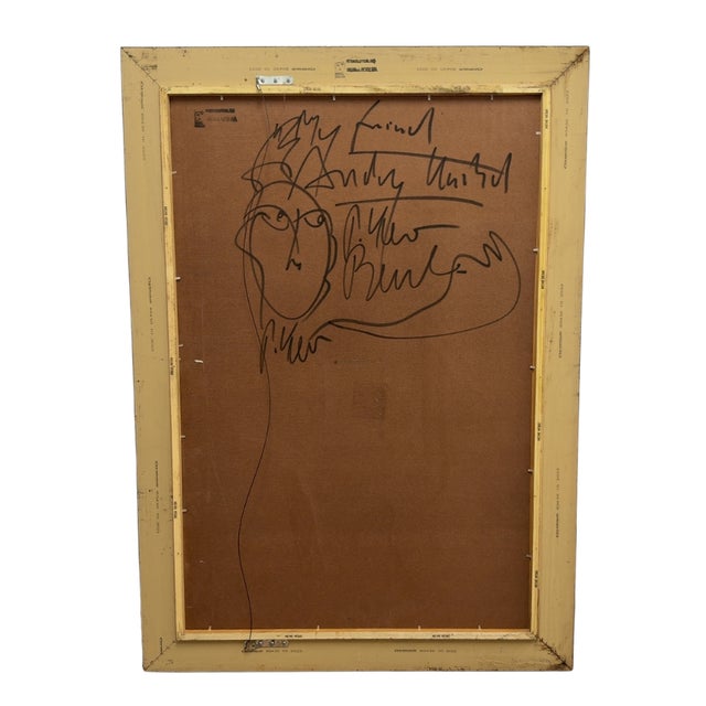 Abstract "My Friend Andy Warhol", Peter Keil For Sale - Image 3 of 3