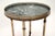 Vintage French Brass and Marble Occasional Side Table, 1950 For Sale - Image 6 of 9