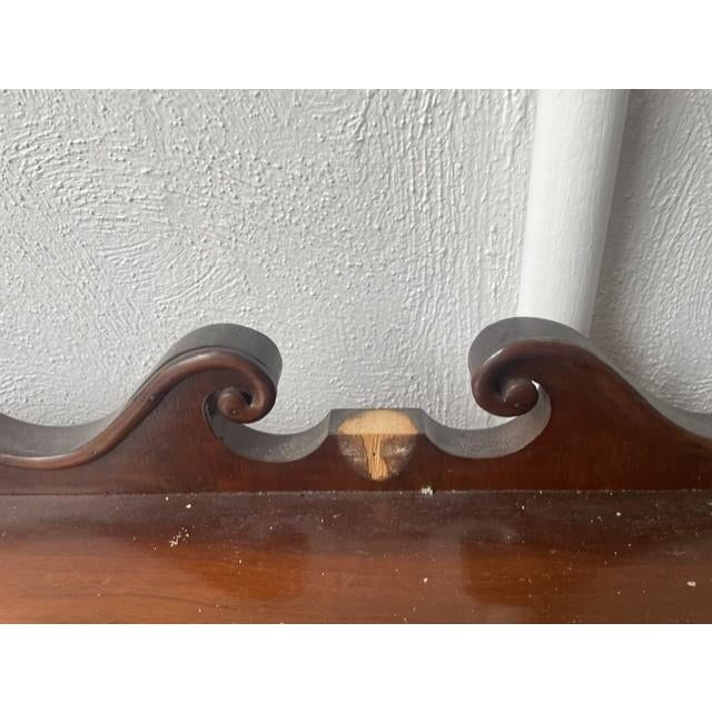Brown Vintage 1930s Federal Revival Mahogany Buffet Sideboard For Sale - Image 8 of 17