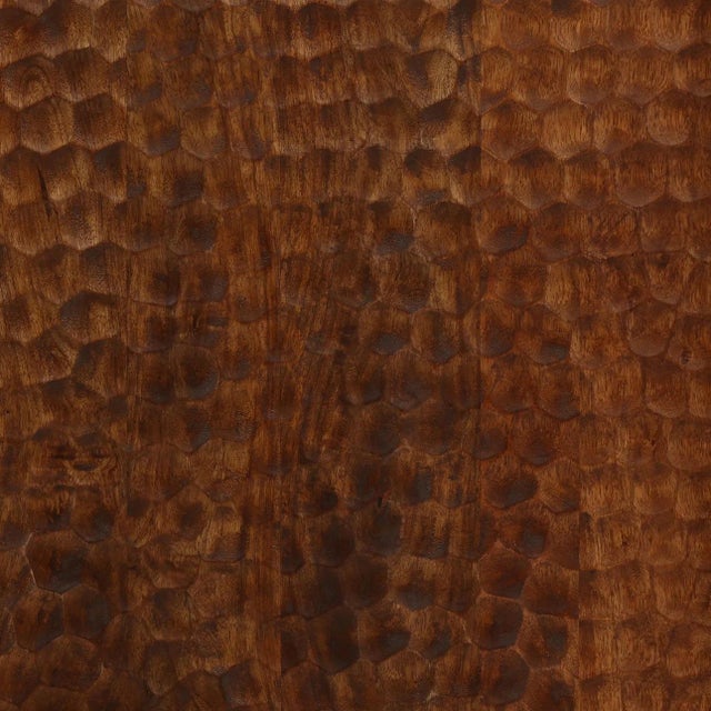 2020s Textured Wood Organic Oval Sideboard For Sale - Image 5 of 8