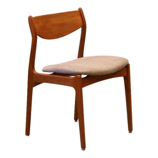 Danish Teak Chair by P. E. Jørgensen for Farsø Stolefabrik, 1960s For Sale