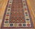 Traditional 1890s Brown Diamond Antique Caucasian Karabagh Carpet 3'10" X 6'6" Handknotted Wool Rug For Sale - Image 3 of 6