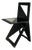 Postmodern Dutch Foldable Side Chair from Eindhoven Design Academy, 1980s For Sale