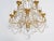 Italian Crystal Drop and Giltwood Chandelier For Sale In New York - Image 6 of 7