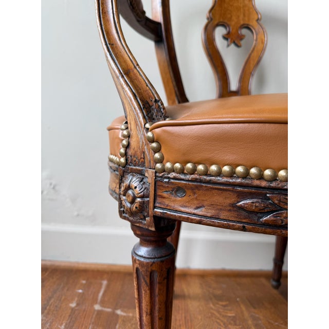 19th Century English Armchair For Sale - Image 4 of 6
