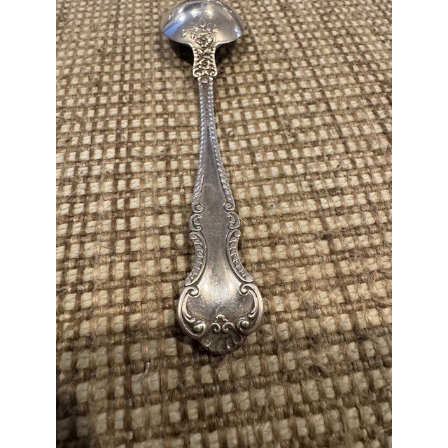 American Antique Gorham "Cambridge" Sterling Silver Teaspoons. Monogram "N". 5 5/8" For Sale - Image 3 of 4
